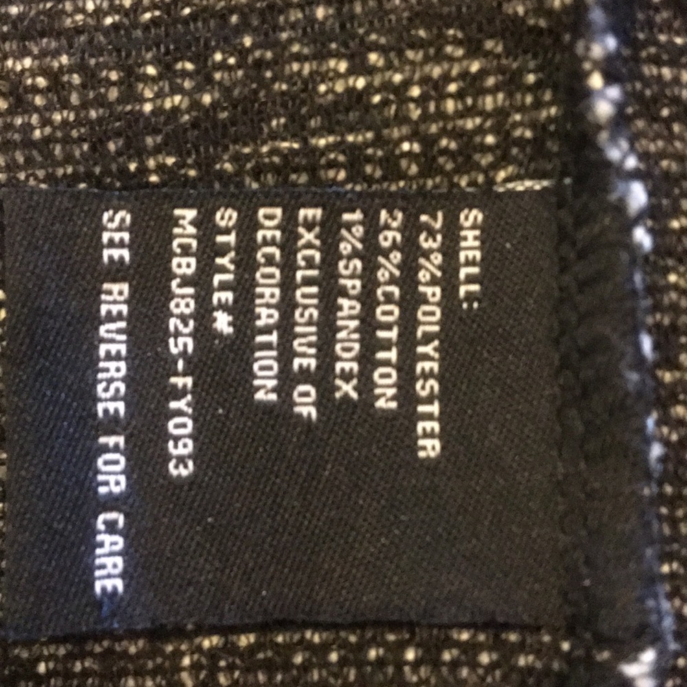 Stylish B&W Fitted Sweater Blazer / Jacket - Picture 7 of 7